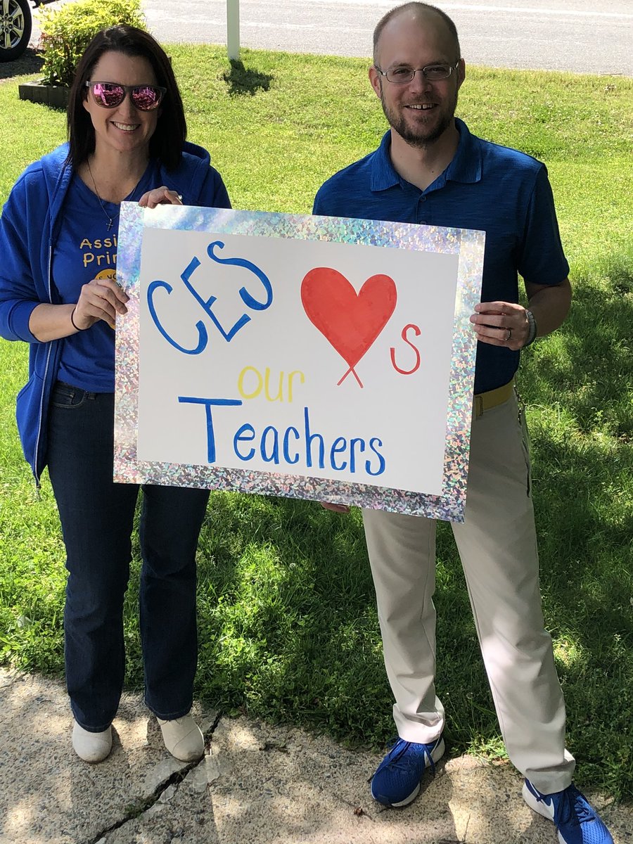 Chaywood80's tweet photo. Coventry has the world’s best principal and assistant principal! @CoventryYC @YCSD @brianrfries @MelissaLM_VA https://t.co/4DqSqceIeS