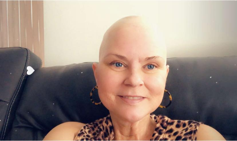 mykelann's tweet photo. @heidirich612 @DrewFromTV @DrewFromTV This is my sister Bobbi.  The Price is Right is her Favorite!!  She has been fighting poorly Differentiated Thyroid Cancer that has moved to her brain. It is a super rare form of cancer. It would mean the world to have you wish her a happy Bday today! https://t.co/1pB4WWxyZ0