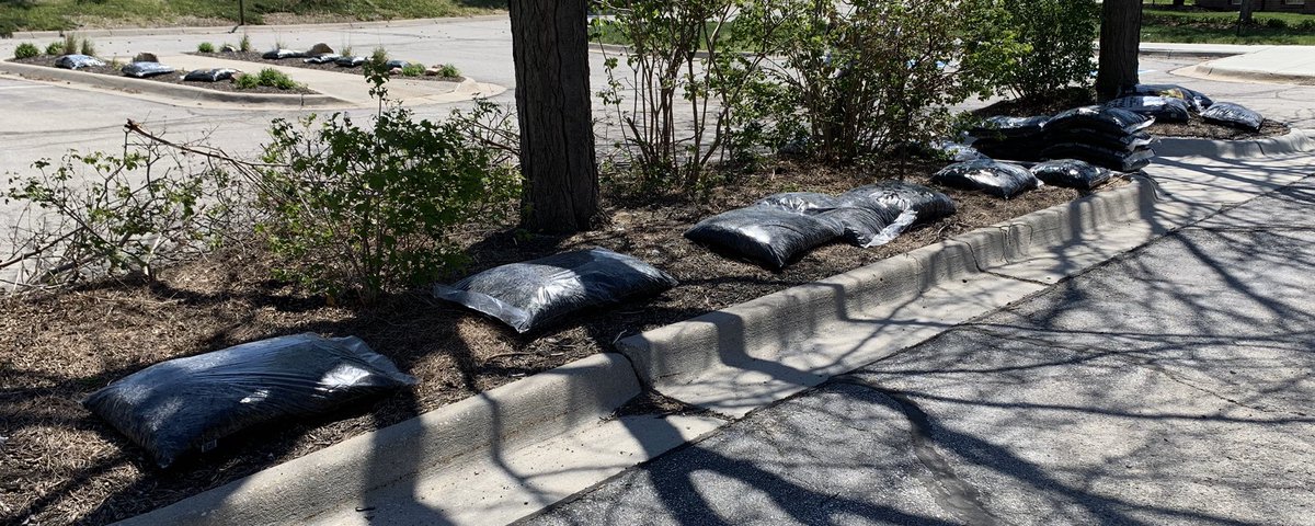 Thank you to everyone who has donated mulch and to those who have pitched in to help with sprucing up our church property. There was 9.5 cubic yards  donated already which is equivalent to about 130 bags of mulch and we still need more, if anyone is willing to donate. Thank you!