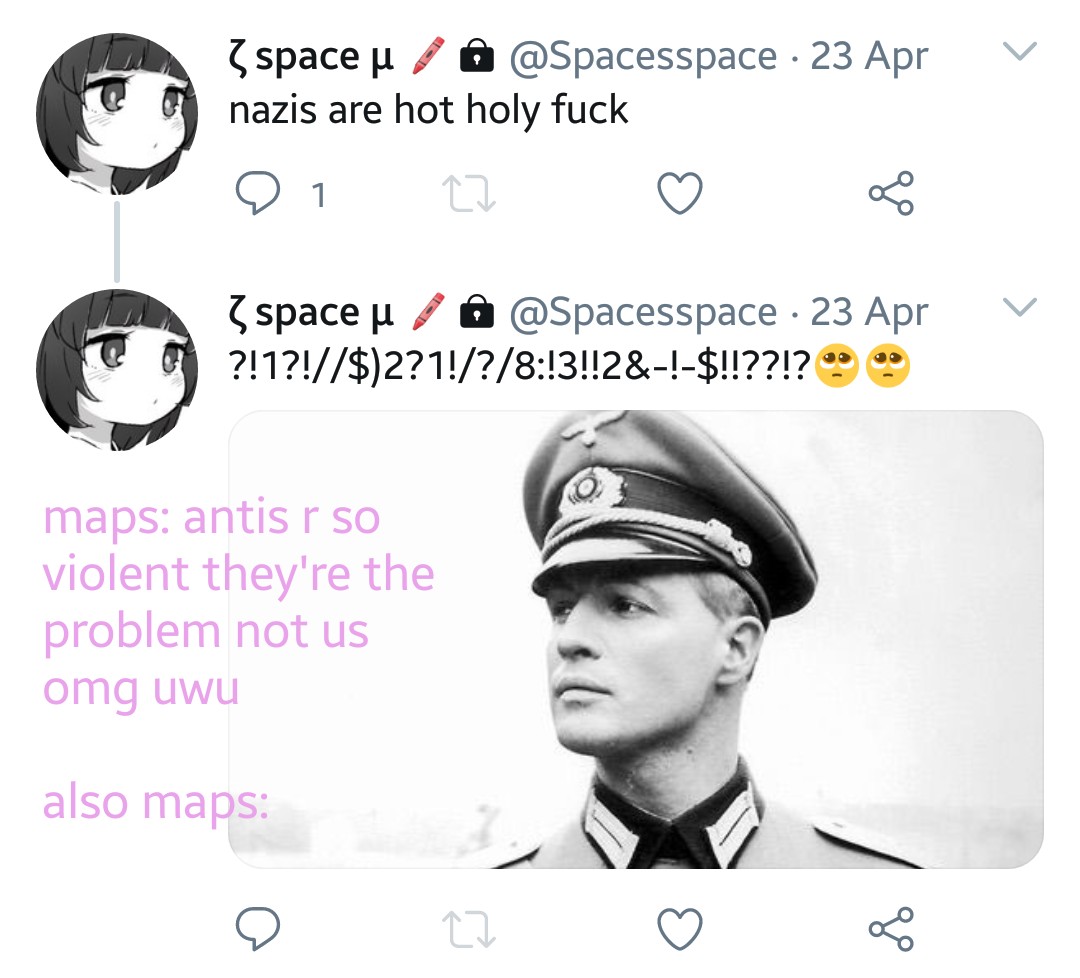 abusearchival's tweet image. 🦑 BLOCK &amp;amp; REPORT 🦑

This MAP likes to normalize &amp;amp; glorify pedophilia &amp;amp; violence. What a combo. They are a minor so please DO NOT HARASS them. Just #blockandreport &amp;amp; pray they mature &amp;amp; realise they are putting themselves in danger. 

#mappride #childrencantconsent #mappositivity