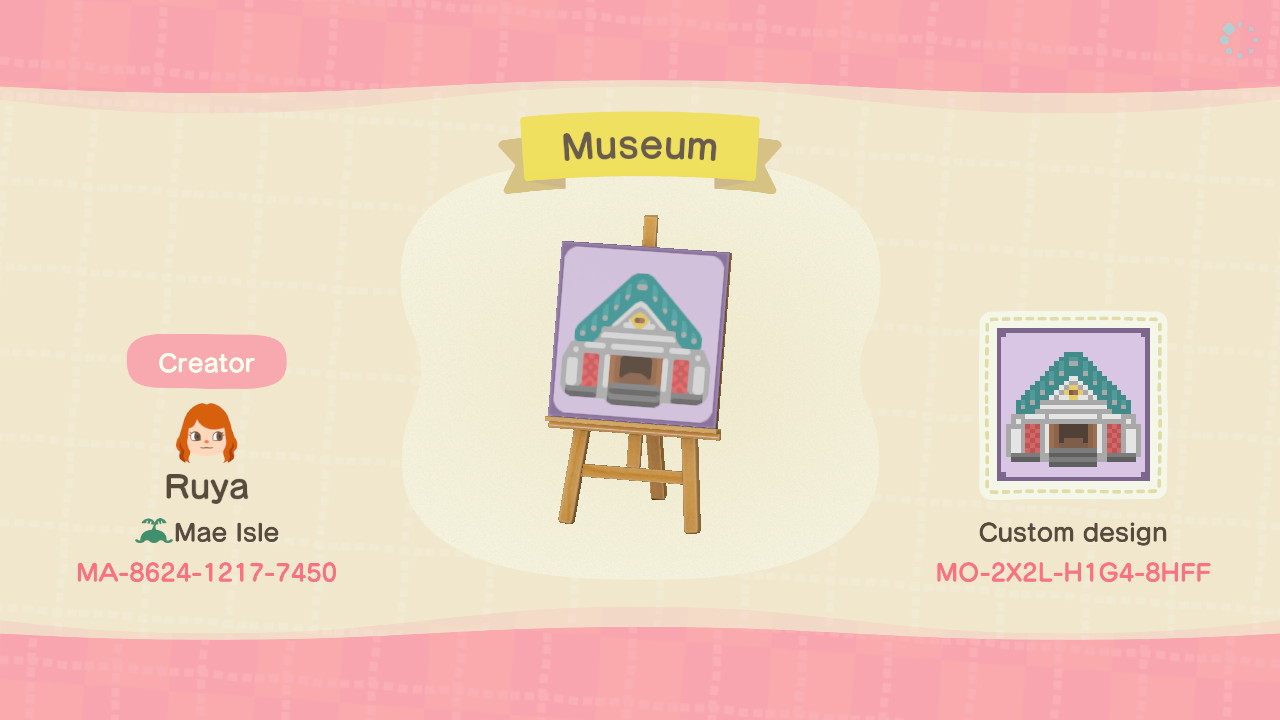 2 pic. I found someone to make the signs too so I have most done! Here are Rez Services & Museum! #AnimalCrossing #ACNH #ACNHDesigns https://t.co/H0uclM8efk