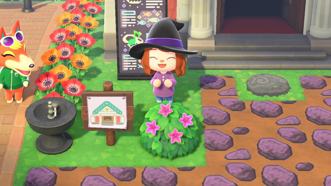 1 pic. I found someone to make the signs too so I have most done! Here are Rez Services & Museum! #AnimalCrossing #ACNH #ACNHDesigns https://t.co/H0uclM8efk
