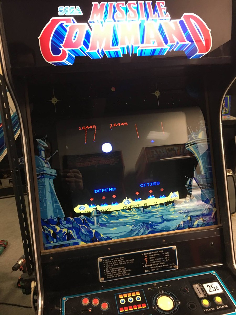 We love trackball games.
High quality trackballs are available on most of our systems. What would you play first?
#ArcadeCabinet #ArcadeEurope #RetroGaming