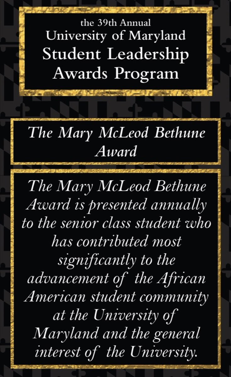 Congratulations are in order! Brother Austin Plummer has been awarded the Mary McLeod Bethune Award🏅, one of the highest awards a student can earn for their work in the community. Great work Austin, &amp; continue to lead as you achieve in your career #MaryMcLeodBethune #Achievement