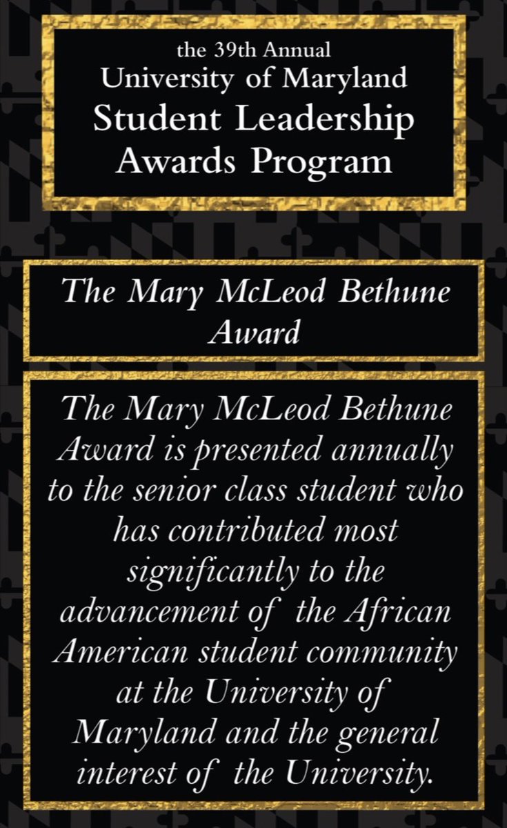 Congratulations are in order! Brother Austin Plummer has been awarded the Mary McLeod Bethune Award🏅, one of the highest awards a student can earn for their work in the community. Great work Austin, & continue to lead as you achieve in your career #MaryMcLeodBethune #Achievement