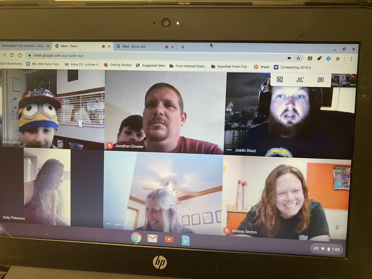 When your staff pulls together to make a student smile!!!!