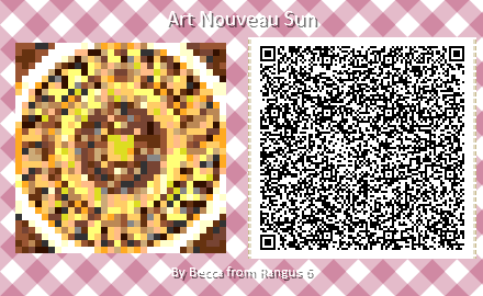AcnhHistorical's tweet photo. Zoie on FB suggested art nouveau; I hope these live up to expectations! #ACNH #ACNHDesign #acnhpattern https://t.co/kIZATU3Y8R