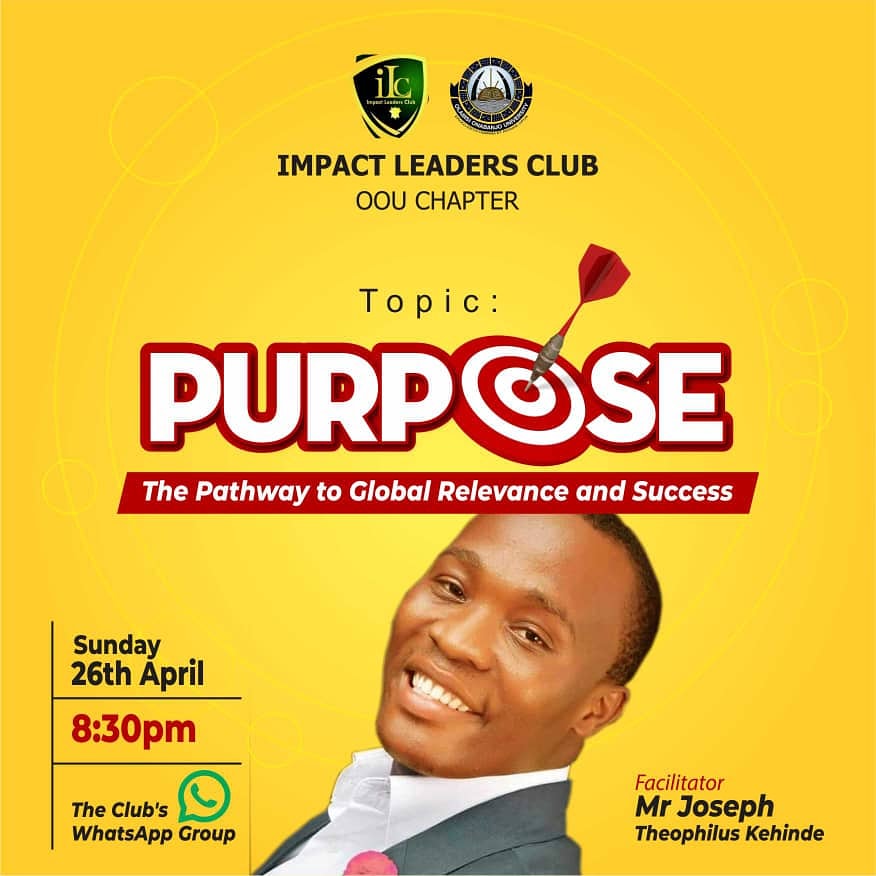 IYWLeadership's tweet photo. More than 60 students and several universities participated at the Online Meeting the Impact Leaders Club,OOU hosted. It was tagged,"Purpose: The Pathway to Global Relevance and Success." https://t.co/glnJZ2uLeD