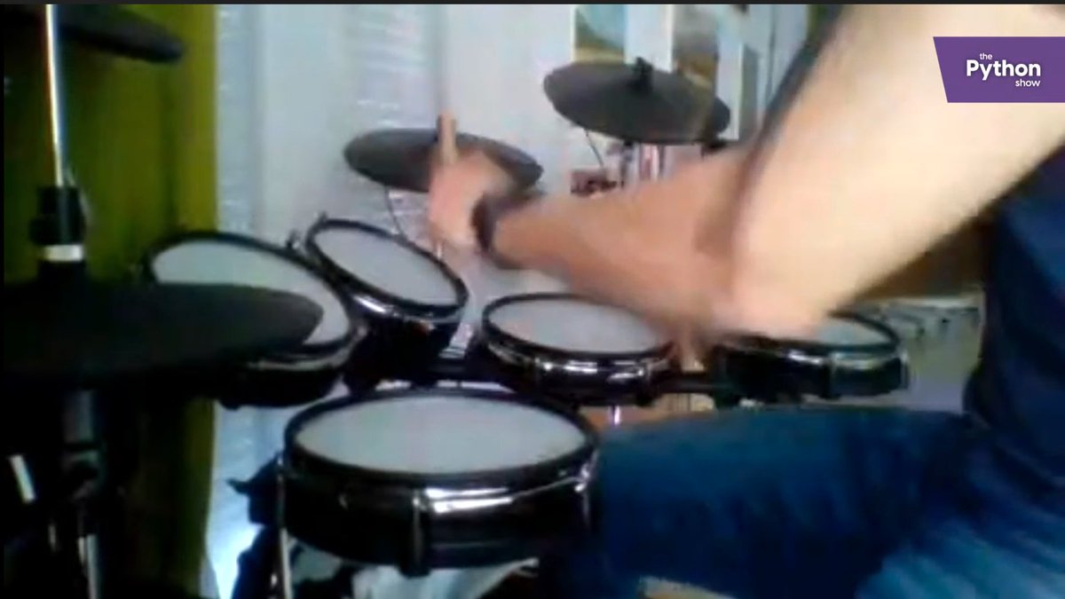 christianbarra's tweet image. The Python Drum Show.

Thanks @PyMunich!