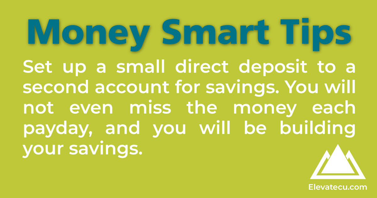 elevatecu's tweet photo. #moneysmarttips #elevatecu #savingmoney #creditunion https://t.co/9aXmfFN3eP