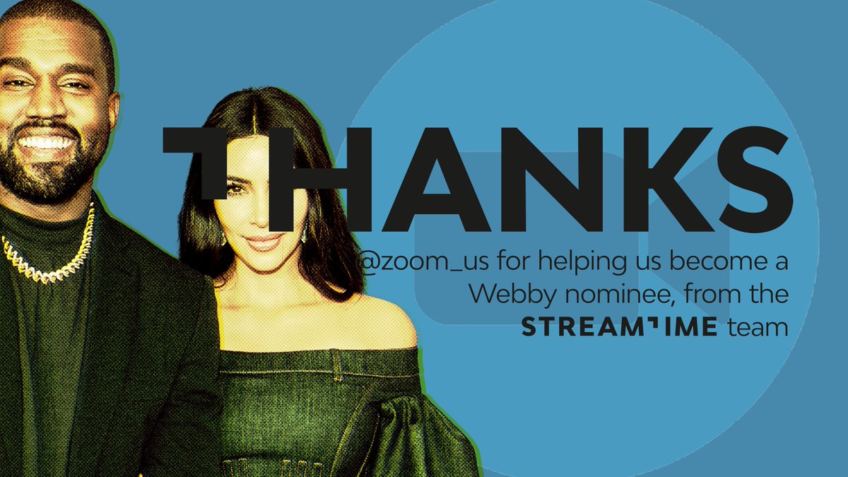 Streamtime (@streamtime) on Twitter photo Thanks @zoom_us, you've helped our team stay connected during lockdown! Can we ask one more favour? A cheeky vote at the Webbys?!
bit.ly/votestreamtime
#Webbys #VoteStreamtime <a href="/TheWebbyAwards/">The Webby Awards</a> Thanks @zoom_us, you've helped our team stay connected during lockdown! Can we ask one more favour? A cheeky vote at the Webbys?!
bit.ly/votestreamtime
#Webbys #VoteStreamtime <a href="/TheWebbyAwards/">The Webby Awards</a>
