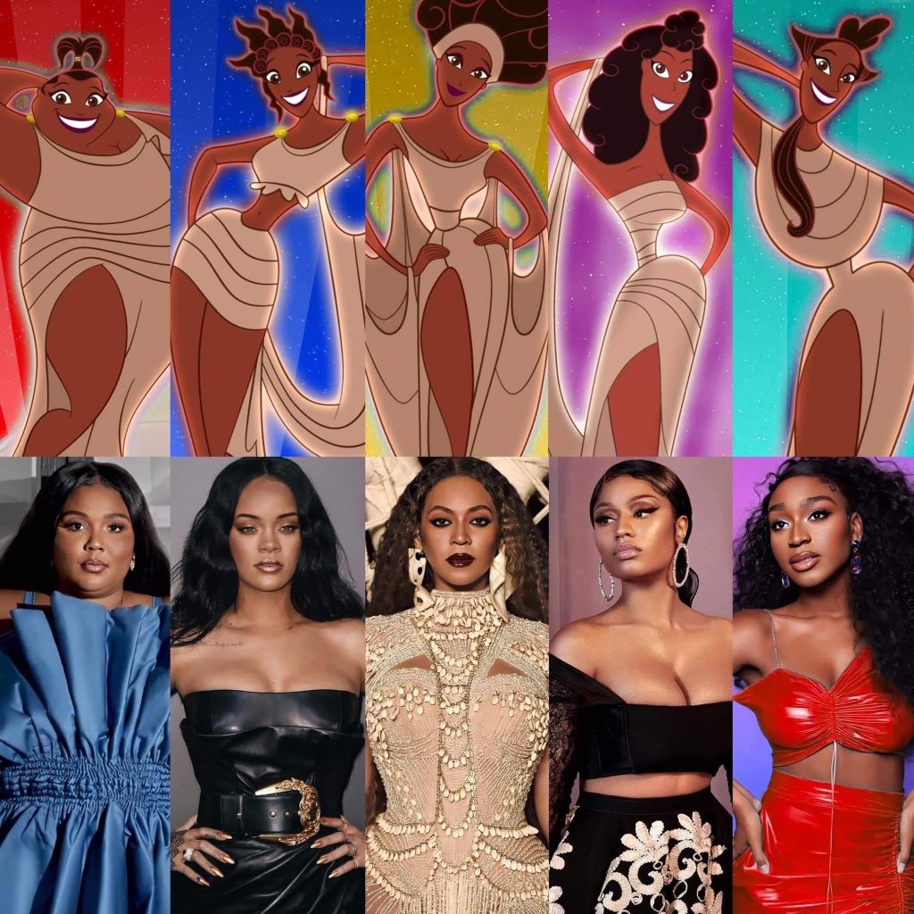 Atambalaa's tweet photo. The black music industry 
#lizzo #Rihanna #Beyonce #NickiMinaj #normani https://t.co/ZvRKpz0UFE