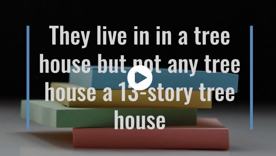 CCJacademy's tweet photo. At Cheam Common, our children love getting creative with @AdobeSpark. Today, Isla shared this fantastic #SparkVideo she created, to review the 13 Story Tree House. We hope you enjoy watching it too!
#LEODistanceLearning 🎥 🎞 💻
https://t.co/Lo7l50iDqu https://t.co/s9jhbdJYeM