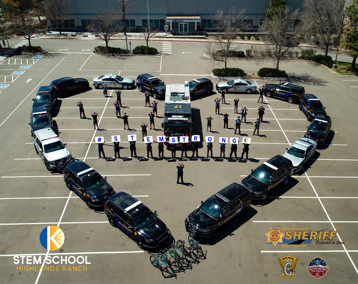 In our grief, we find strength. Through our strength, we build community. Today and every day, we stand #STEMStrong with our agency partners and community members. <a href="/dcsheriff/">DC Sheriff</a> <a href="/CSP_News/">Colorado State Patrol</a> <a href="/stemschoolHR/">STEM School Highlands Ranch</a>