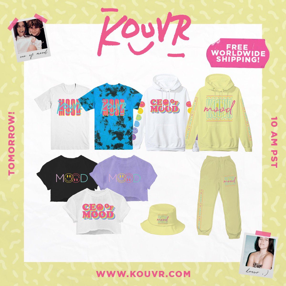 k0uvr's tweet photo. My merch is here!!!! Ahhhh I don’t know how to act! Go grab some and post it on your instagram story! I’ll be following back a ton of people that do! https://t.co/r7dIxP0Klz