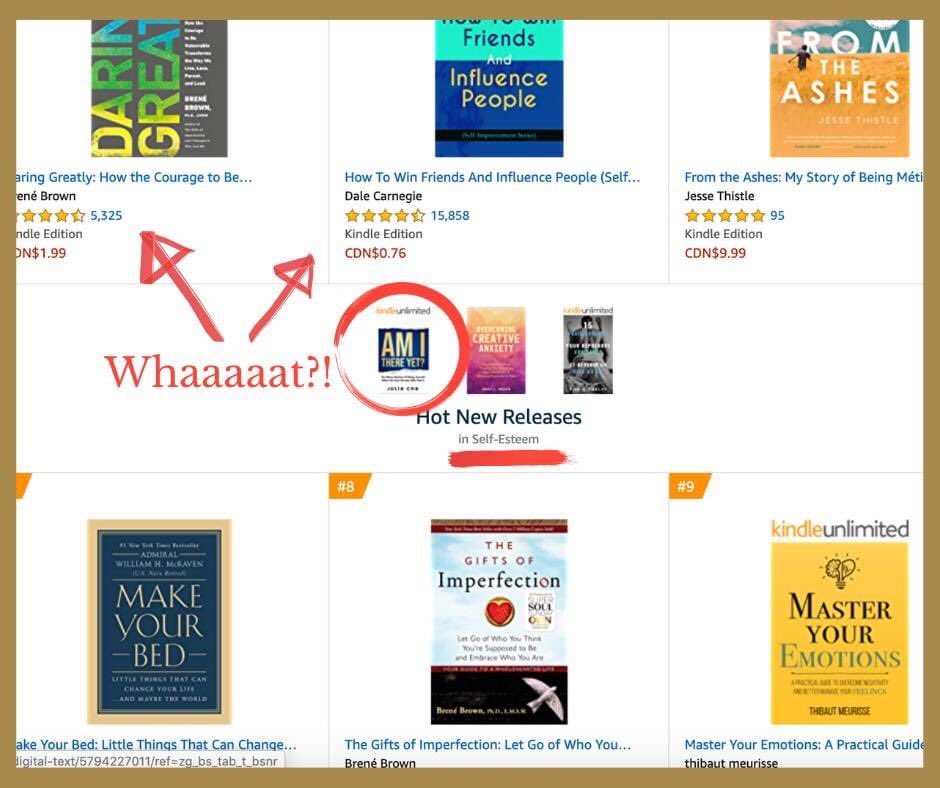 juliajcha's tweet image. OMG! Amazon is calling my book a "Hot New Release" in the "Self-Esteem" category.

It’s beside best-selling author Brene Brown “Daring Greatly” and the forever classic, Dale Carnegie "How To Win Friend and Influence People”

amazon.com/dp/B0881CYCVM/

#motivation #authenticity