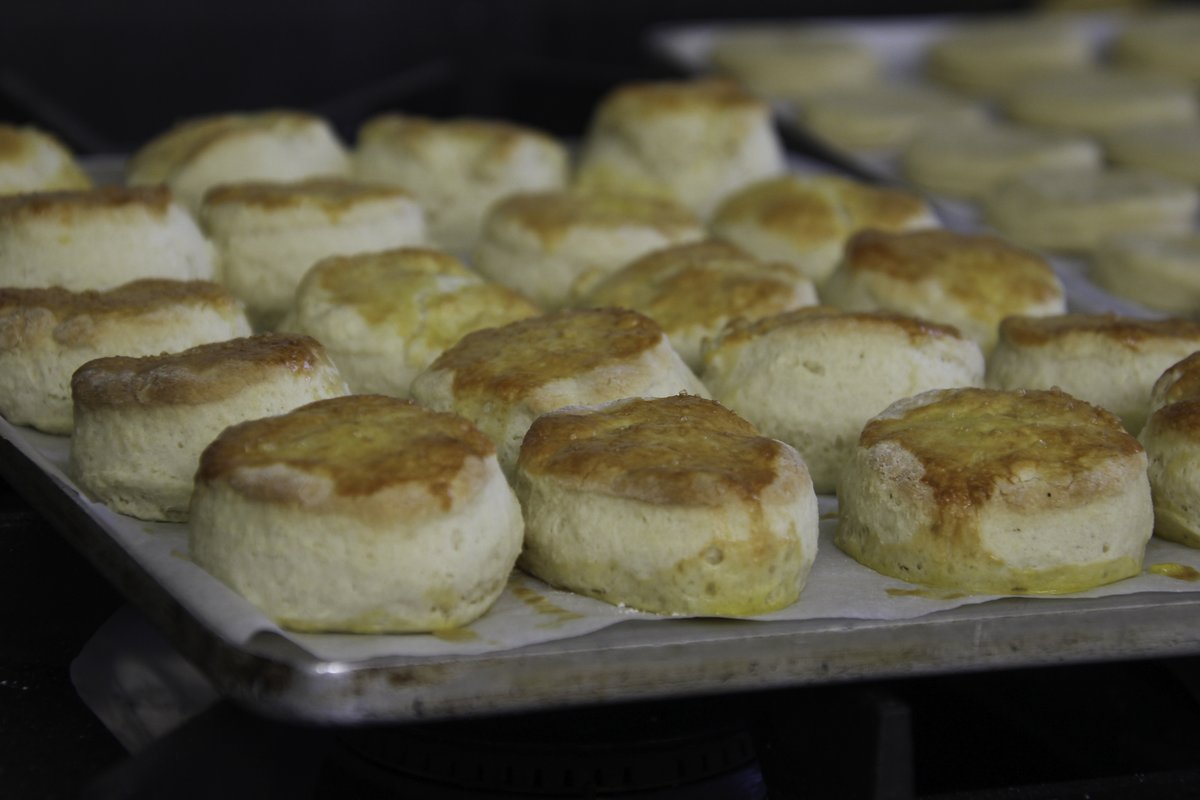 StreetCSG's tweet photo. Our volunteers hard at work baking scones at @salvationarmyuk, Street for tomorrow's Cream Tea Celebration. Delivering to 600 elderly members of our community affected by self-isolation.
📷album: https://t.co/rePeMVwJmq
#streetcsg #supportingstreet #veday #veday75 #veday75street https://t.co/fsqG10HA3R