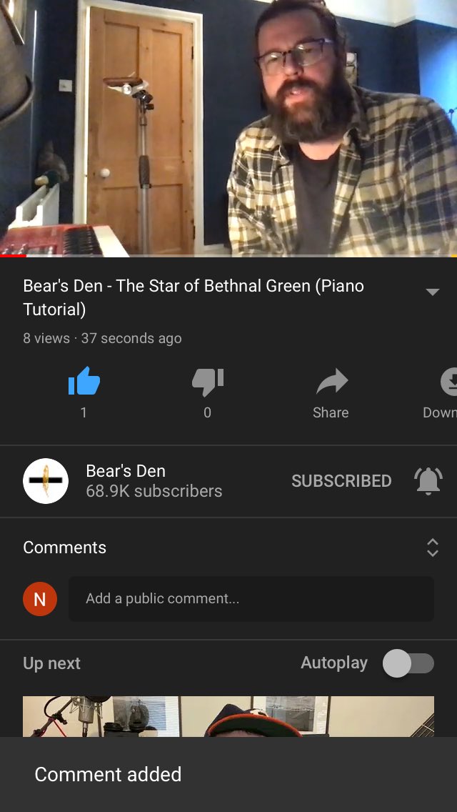 Kev’s back!! <a href="/bearsdenmusic/">Bear's Den</a>