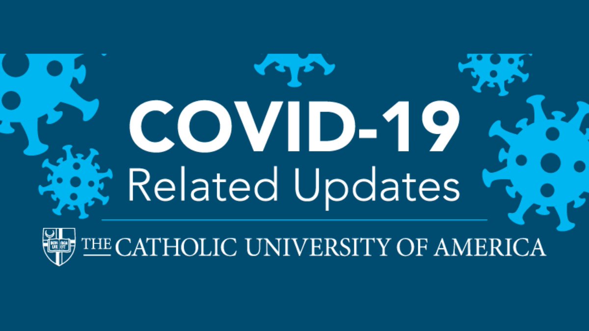 President Garvey announced today that Catholic University is planning to open the doors for on-campus instruction and residential life this fall.

Read his full letter to the community and see all the latest COVID-19 Updates here: communications.catholic.edu/coronavirus/in…