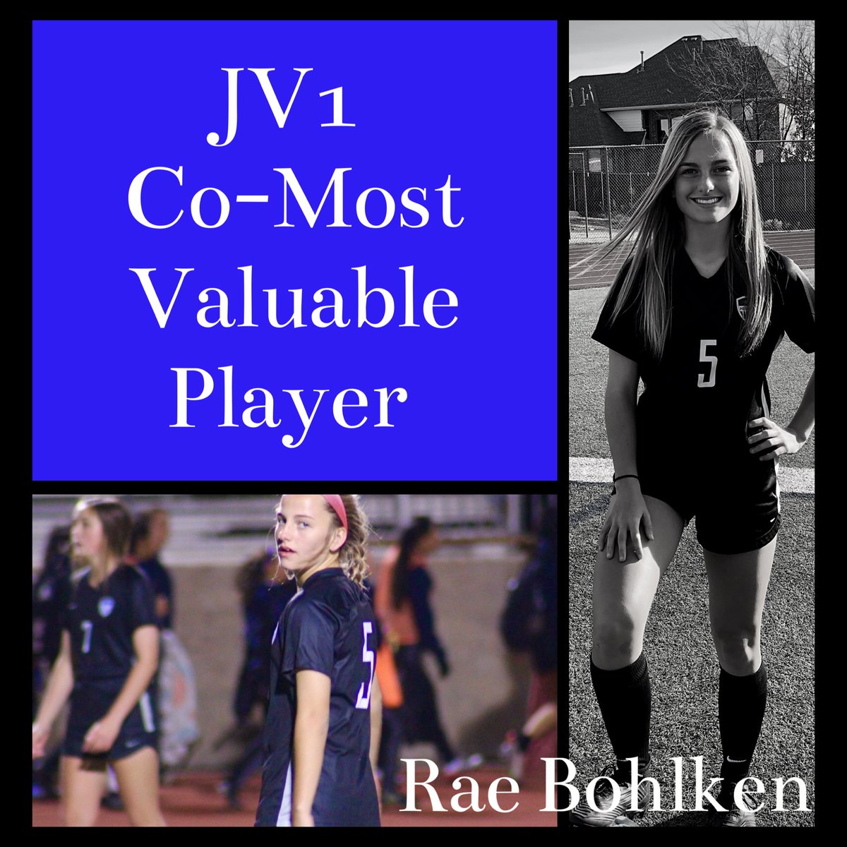 Hawksgirlsoccer's tweet photo. Congrats to the co-MVP JV1 team award winners @BohlkenRae and @lauren38666310 https://t.co/68E7tgk7xE