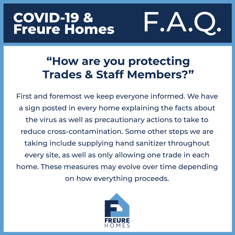 FreureHomes's tweet photo. Ask Us Anything! We've answered a few of your questions regarding COVID-19 on our website. If you have any further Q's, we have more A's for you. >> https://t.co/lSprwW50GL https://t.co/YEDfZOuwXP