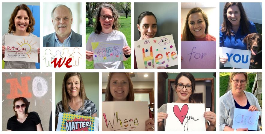 The MMI Speech-Language Pathology team led by <a href="/AmyN_slp/">Dr. Amy Nordness</a> wants you to know … We are here for you no matter where you are.

Stay positive - - Stay strong!

#unmcMMI #MMIslp #SLPeeps #inthistogether #positivethoughts