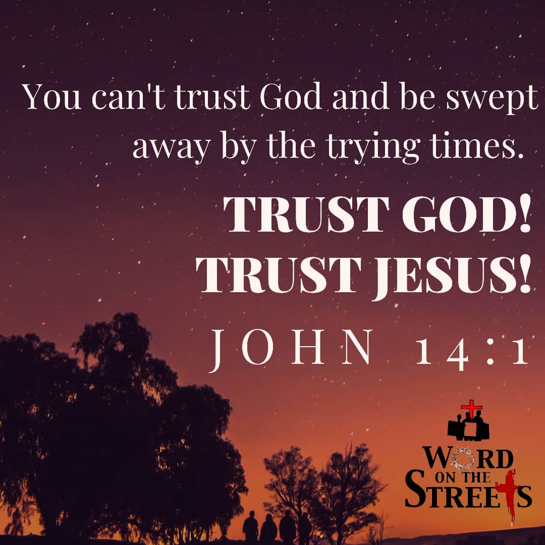 No shaking! As long as you trust God, everything is fine.
#Noshaking
#BlessedThursday
#love #Hope
#WordOnTheStreet
#WOTS
#BIble