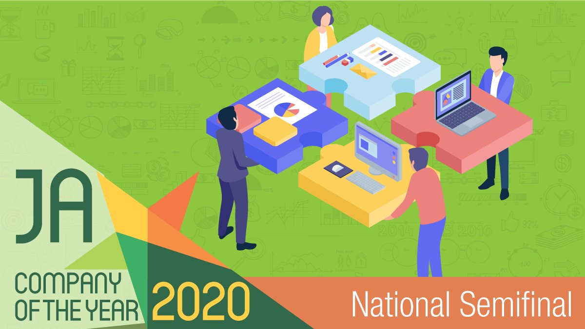 104 teams of young entrepreneurs will present their business ideas online, during the national semifinal of Junior Achievement's Company of the Year competition.
👉jar.ro/JFg5F.
#BizzFactory #CompanyProgram #CompanyOfTheYear #COYC2020 #FutureReady #Next100 #JARomania