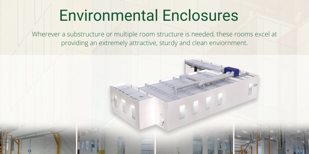 spraytechjunair's tweet photo. Spray-Tech/Junair’s environmental enclosures are specialized clean rooms specifically designed for coating applications that maintain low levels of environmental pollutants such as dust, airborne microbes, aerosol particles, and chemical vapors. 

https://t.co/ApdVy9rbaC https://t.co/AqItjLcBtJ