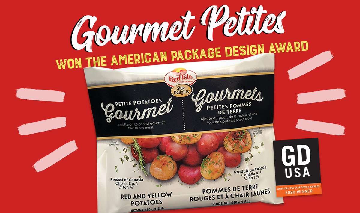 FreshSolutionsN's tweet photo. It's #PackagingDesignDay. Did you know our Gourmet Petites won the 2020 USA Package Design Awards? 
https://t.co/Ek2IjnCWLZ https://t.co/D6ydwJQFQe