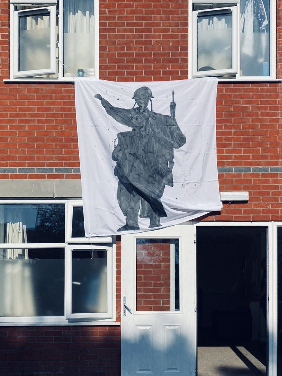 OTLauraHenry's tweet photo. @MapleHouseRehab is ready for VE Day celebrations 🇬🇧 @warringtonnews https://t.co/ym0IRyeCfq