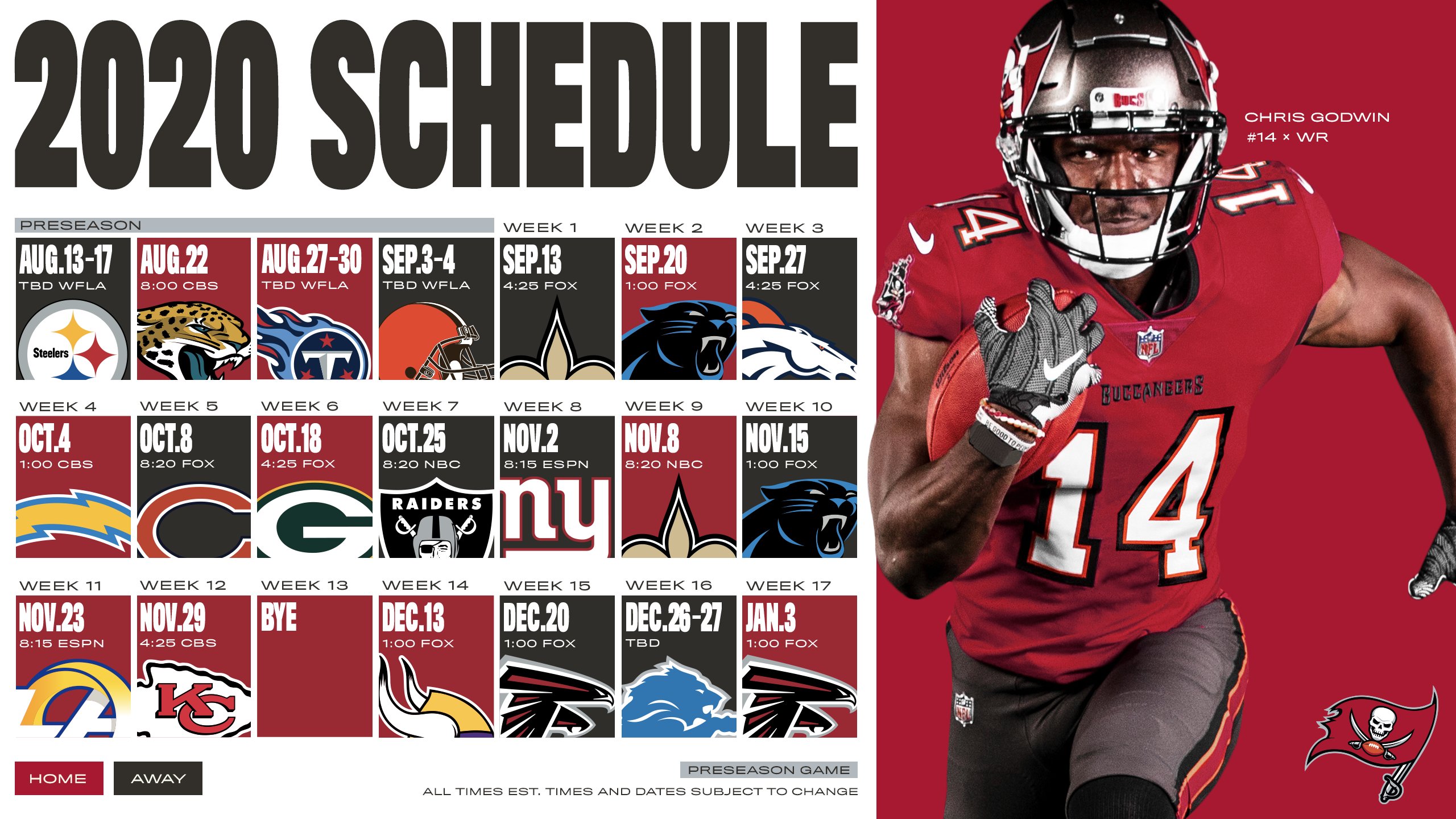 buccaneers 2022 schedule