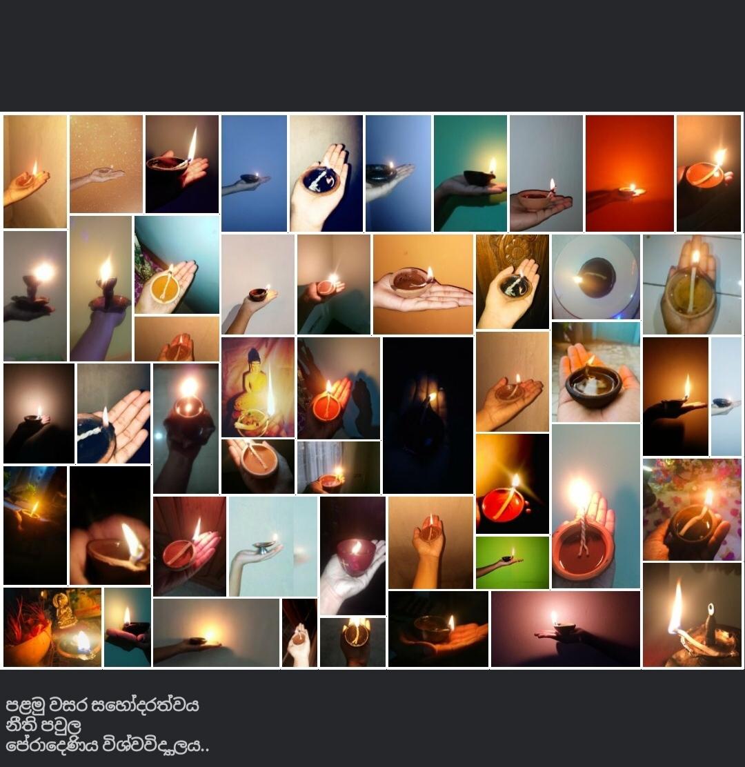 Helindu_AAHR's tweet photo. The Law students light an oil lamp and celebrate their vesak to bless the world in the face of Corona Pandemic.
#Vesakday 
#Lawstudents https://t.co/tDcmf0yo5v