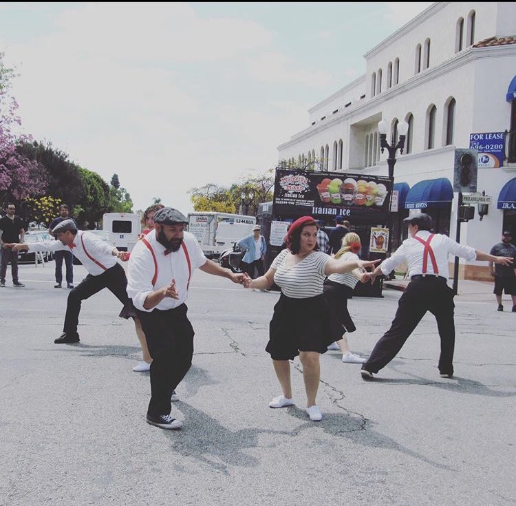 SoCalSwingDance's tweet photo. Our second set at UW Antique Fair 2019. The DJ was MIA so we almost didn’t dance! Fortunately we were able to perform our favorites 😓😆 https://t.co/Q1RKm7w7Jq