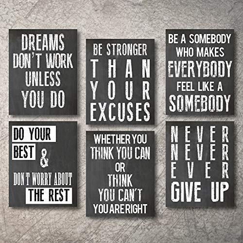 DailySellers's tweet photo. Motivational Wall Art Quotes Pictures fun Office Wall Decor Artwork Art for living room bedroom walls office art  Thick Matte Art Paper Prints 5″ x 7″ UNFRAMED 
https://t.co/Udy4oYFOMG
#artwork #walldecor #positivequotes https://t.co/RS57hePj14