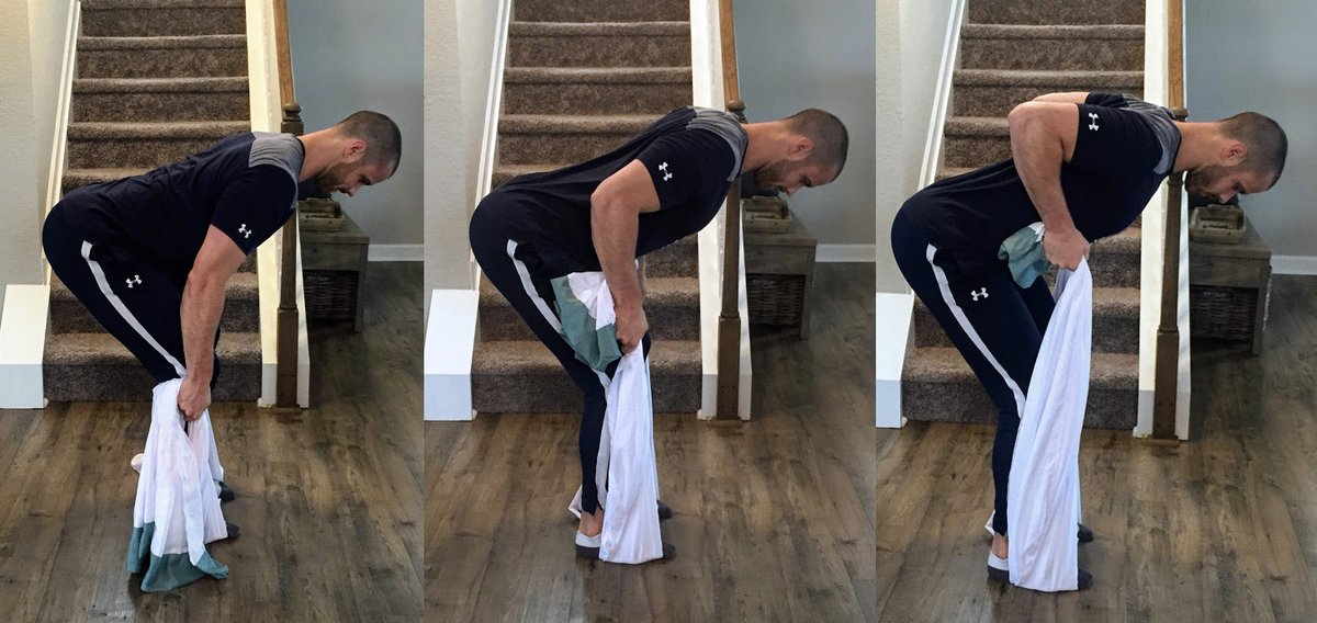 BeEliteDaily's tweet photo. 3 Spot Isometric Bent Over Rows with Blanket / Sheet 💪🧠💯👍

➡️Stand on sheet
➡️:10 Hold at each spot
➡️x5 sets
➡️Head Stays Still

#Isometrics #trainathome #highfrequencytraining https://t.co/7YKSNETLov