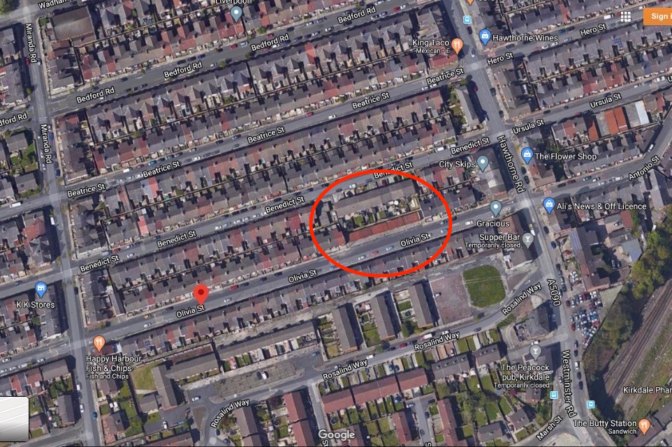 From what I can tell, the row of around ten terraced houses in Olivia Street - between Westminster Road  #Kirkdale and Stanley Road  #Bootle - were never rebuilt. Today rented garages stand in their place. Anyone know more?  #WW2  #Sefton75  #Liverpool