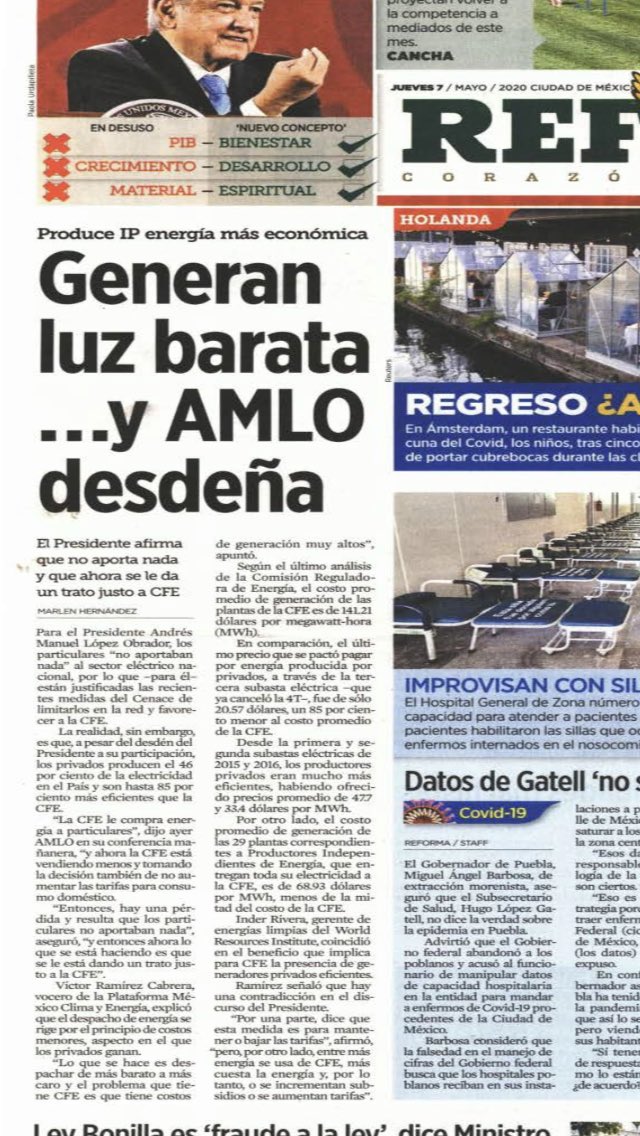vicfc7's tweet photo. ¡Mamá, mamá!
¡Salí en la primera plana del @Reforma! https://t.co/0vxW9326Sw