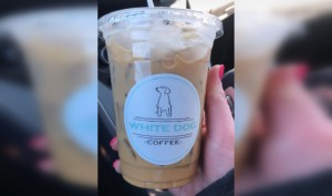 ariana_barrey's tweet photo. #findingthehelpers: The owners of White Dog Coffee will give all the profits made tomorrow to employees. I'm checking in with the local company today to hear more about this act of kindness and the response from the baristas who will benefit. #4NewsNow https://t.co/xBUCb3rRbV