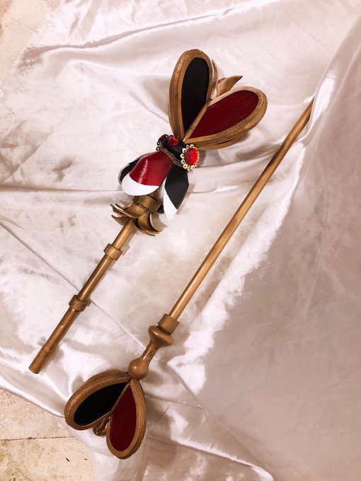ツイステ　リドル寮服用　杖(武器難あり) Amazon.co.jp: ツイステッドワンダーランド ハーツラビュル寮