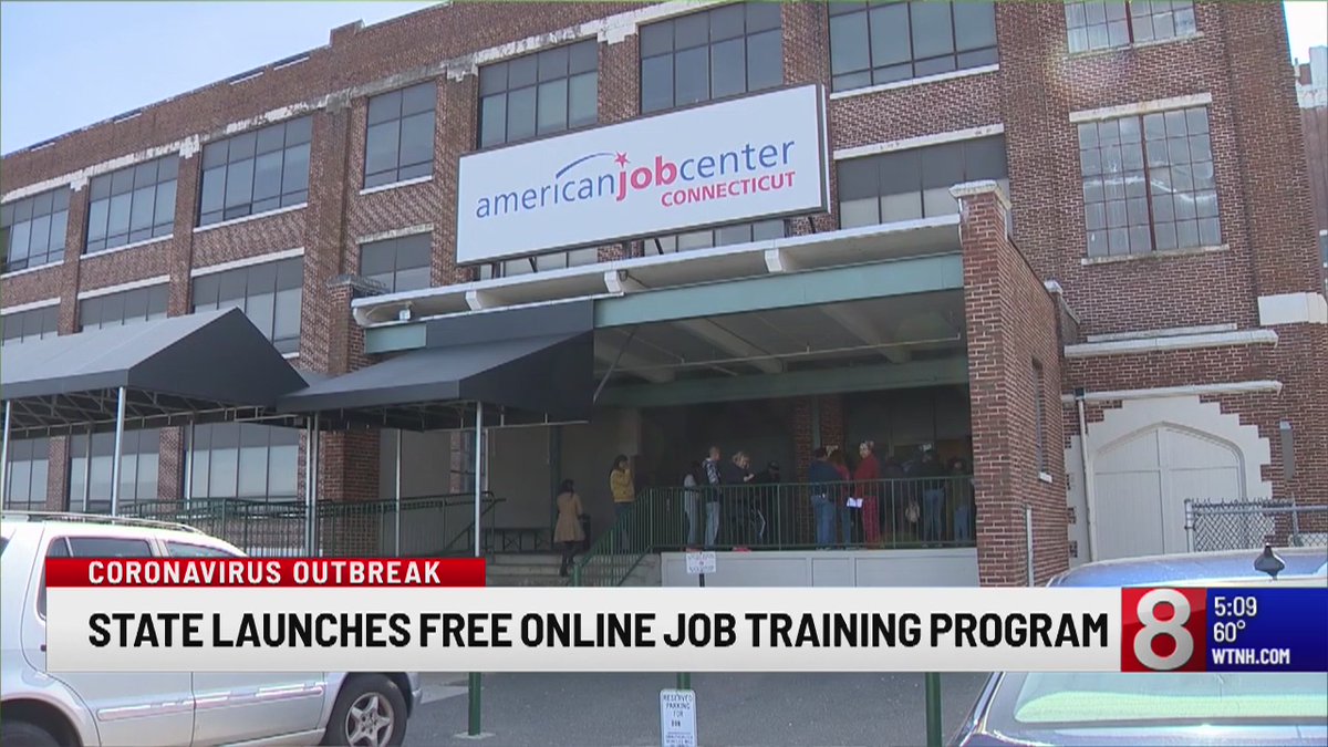 TheWorkPlace_CT's tweet photo. #SkillUpCT - The State of Connecticut has launched a free online job training program for people who are unemployed during the COVID-19 pandemic. It’s available for anyone in the state with internet and a computer. https://t.co/N16O9Z44vT https://t.co/4lWQf1mhUh