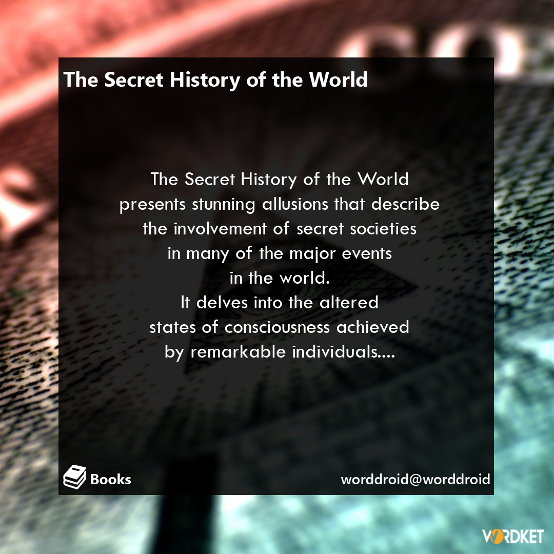 thes9grid's tweet photo. The Secret History of the World | Read More : https://t.co/DV21cr3Cam 

#wordket #blogs #books #biblophile #ancient #angels #belief #demons #events #flood #greeks #history #intelligence #jonathanblack #legends #markbooth #myth #secretsociety #superstitions

via @wordketcircle https://t.co/7k6fT2qenv