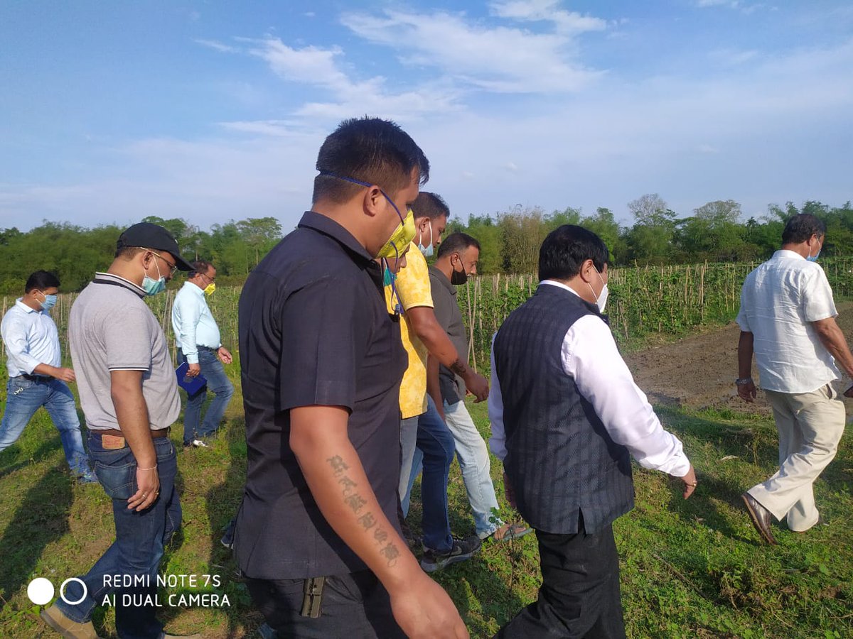 We would like to extend our deepest gratitude to Honorable Minister Sh.<a href="/ATULBORA2/">Atul Bora</a> for his  generous visit to our organic farm.