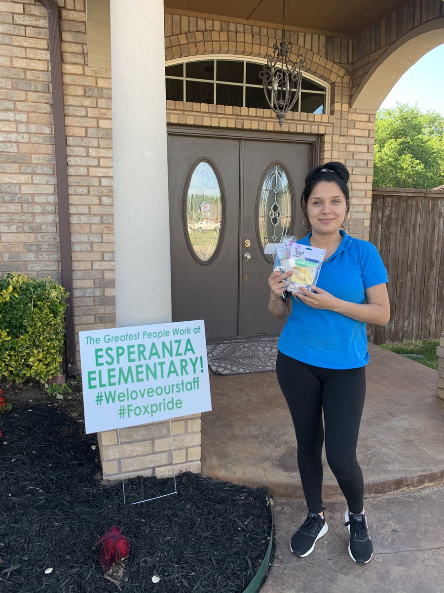 Happy Teacher Appreciation Week! What a special week driving to all ends of OKC and surrounding towns to see the best teachers ever!  We love our teachers and staff at Esperanza! @RedDirtRoss <a href="/gmberry/">gmberry</a> <a href="/OKCPS/">OKC Public Schools</a>