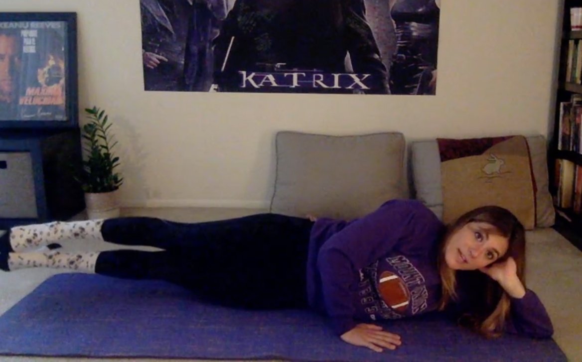 Coppertonedkat's tweet image. Zoom Pilates fitness today for @RevCycleLA starts at Noon! Email info@revcyclingla.com for the code and get ready for in-home-sweatiness! #RevCycle #pilates