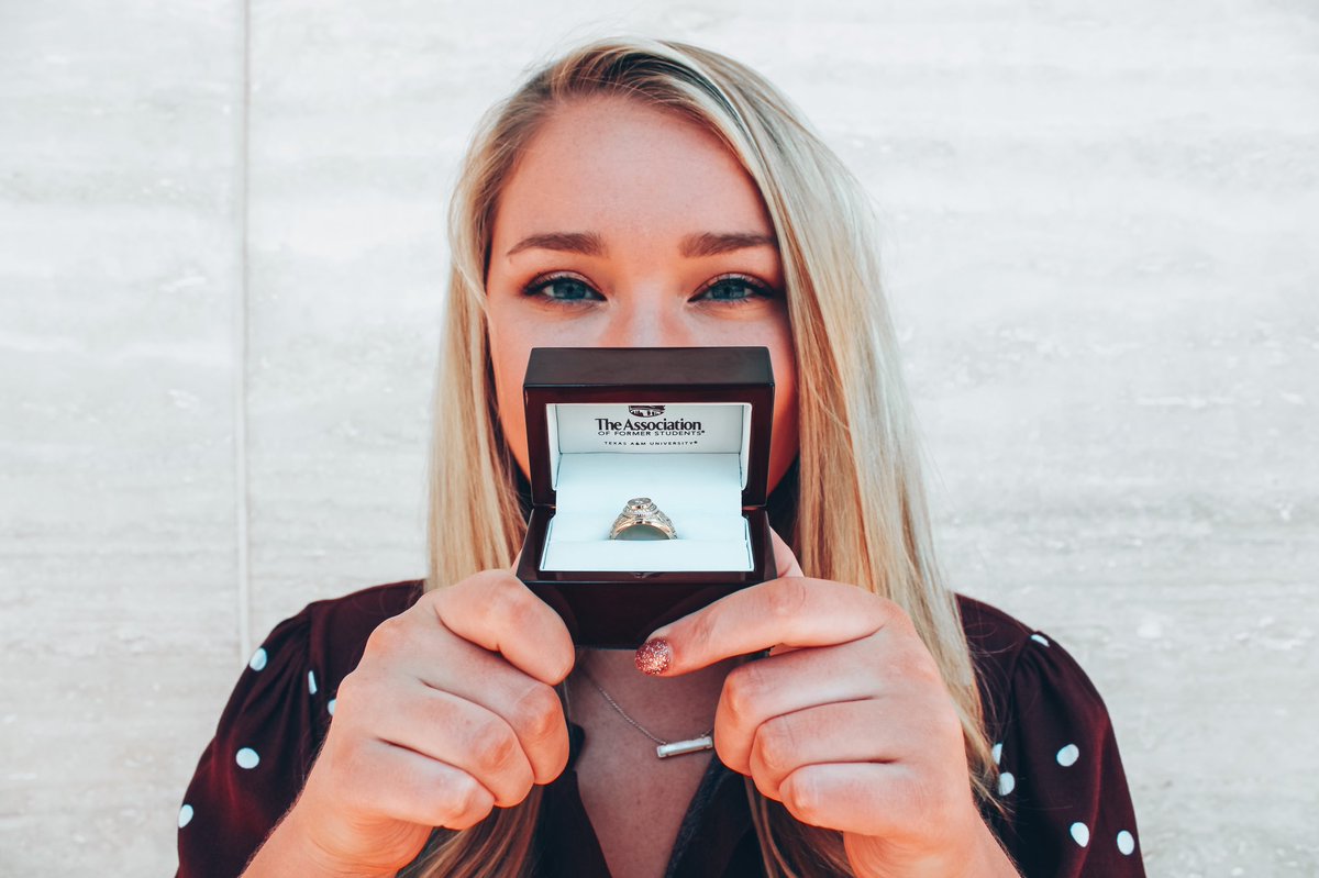 brooke14__'s tweet photo. In case you didn’t already know... 
I got my Aggie ring and I’m pretty excited about it!! I’ve been waiting for this for as long as I can remember. It really is a dream come true🤩👍🏻 #whoop @AggieNetwork https://t.co/q4Ld4rfhpz