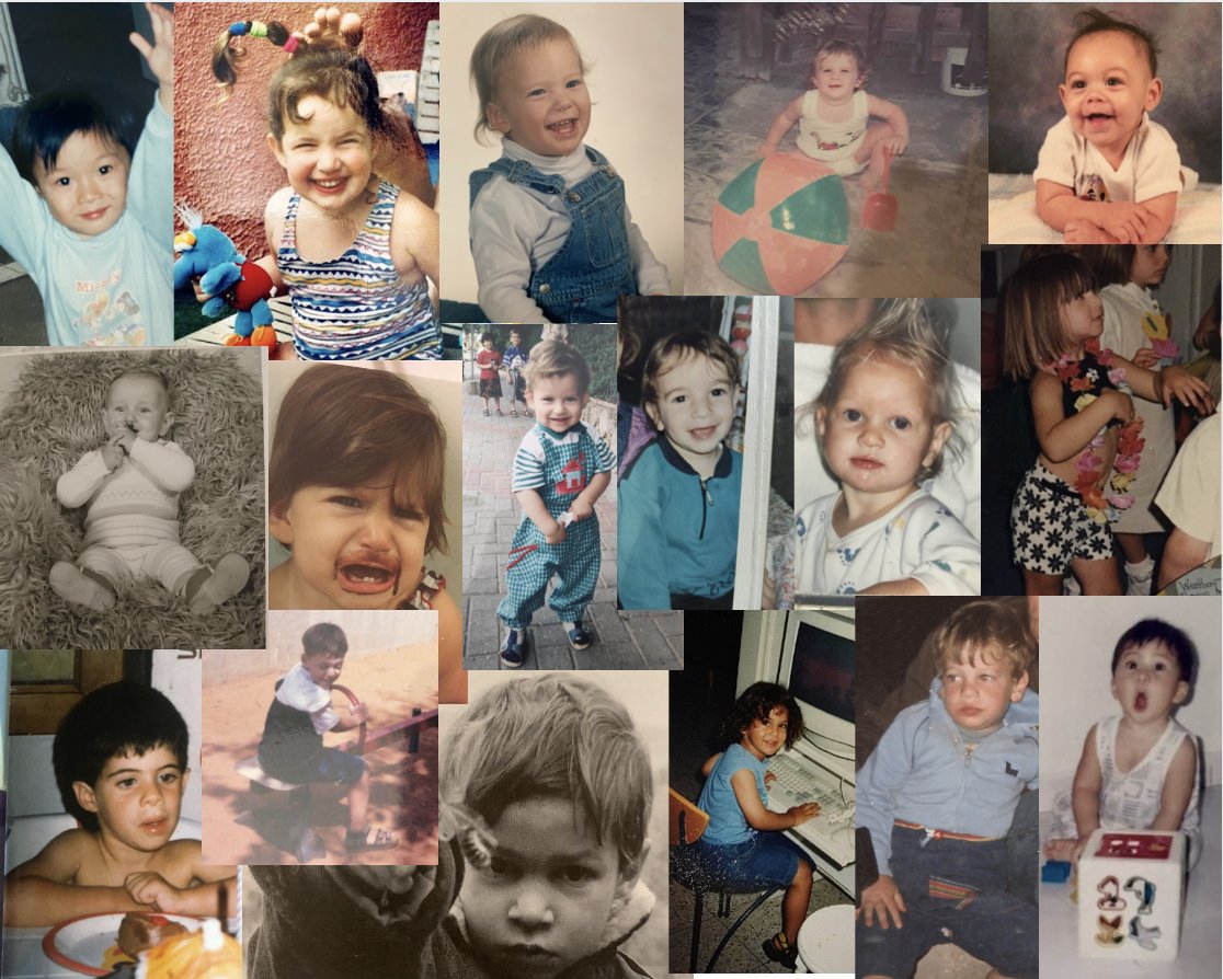 The Jones Team played Guess the Baby this week. Can you figure out who's who? #ThrowbackThursday #guessthebaby