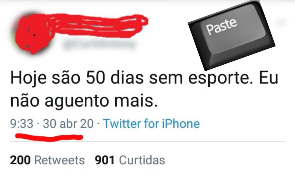 CurtiECopiei's tweet photo. Começando os trabalhos copiando até tweet de contagem da quarentena. Eu não aguento mais. #CurtiEcopiei https://t.co/13Oe58PX7r