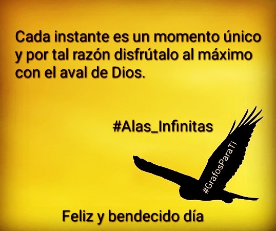 GrafosParaTi's tweet photo. Cada instante...
#Alas_Infinitas #GrafosParaTi https://t.co/F8cDvvLyEr