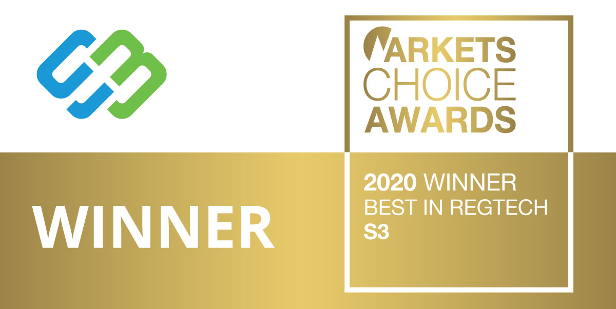 S3Bestex's tweet photo. We are honored to be awarded Best in RegTech @marketsmedia's 2020 Market Choice Awards
Thank you for your support & for voting!
@traders_tweets
#industyleader #regtech #fintech #CAT #SEC606 #BestEx #Surveillance #marketstructure #financialservices #awards #winner #compliance https://t.co/He3pFv5CtU